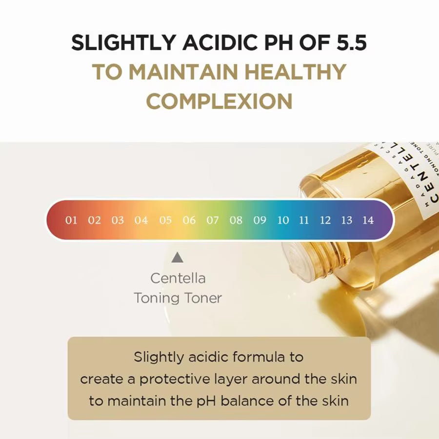 Centella Toning Toner – 84% Centella Asiatica & Niacinamide for Gentle, Hydrating Exfoliation