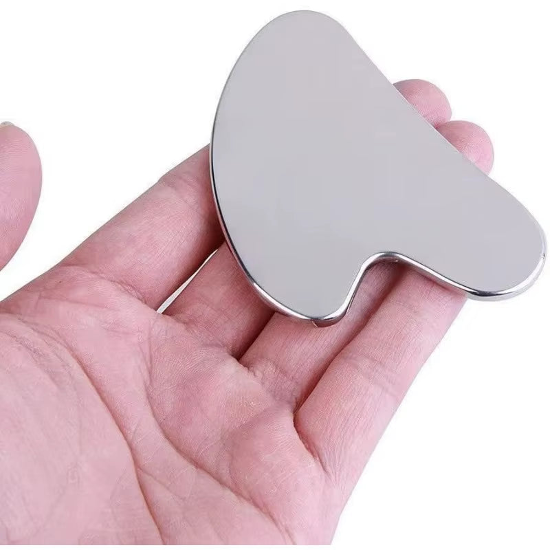 Stainless Steel Gua Sha – Professional Facial & Body Sculpting Massage Tool